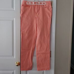 Bandolino Madie  dark peach color jeans  Sz 10  NWOT